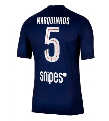 Paris Saint-Germain Marquinhos #5 Hjemmebanetrøje 2025-26 Kort ærmer